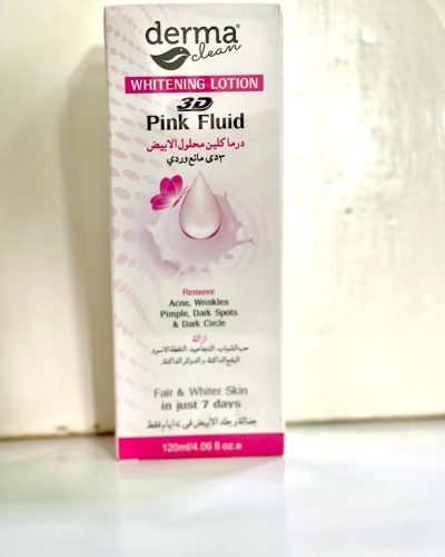 derma clean pink fluid