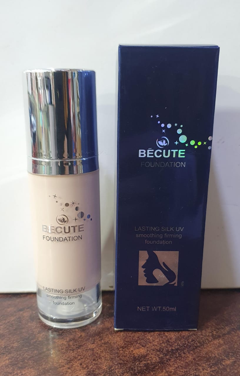 Becute Foundation Silk UV - Becute Silk Liquid Foundation - Image 3