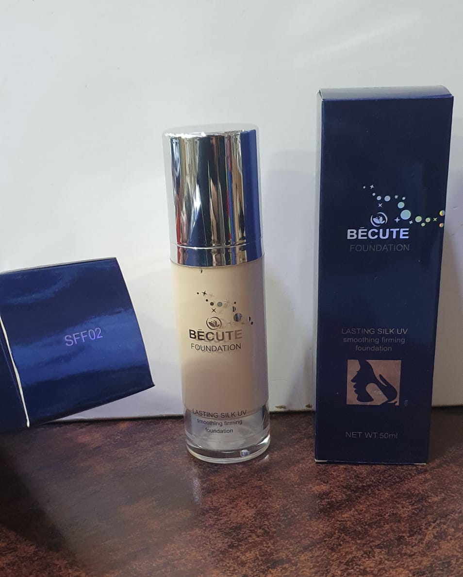 Becute Foundation Silk UV - Becute Silk Liquid Foundation - Image 4