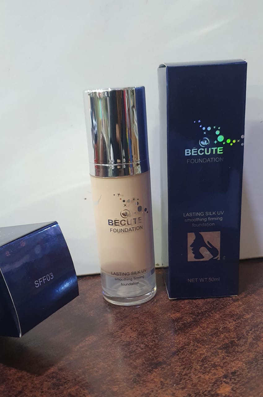 Becute Foundation Silk UV - Becute Silk Liquid Foundation - Image 5