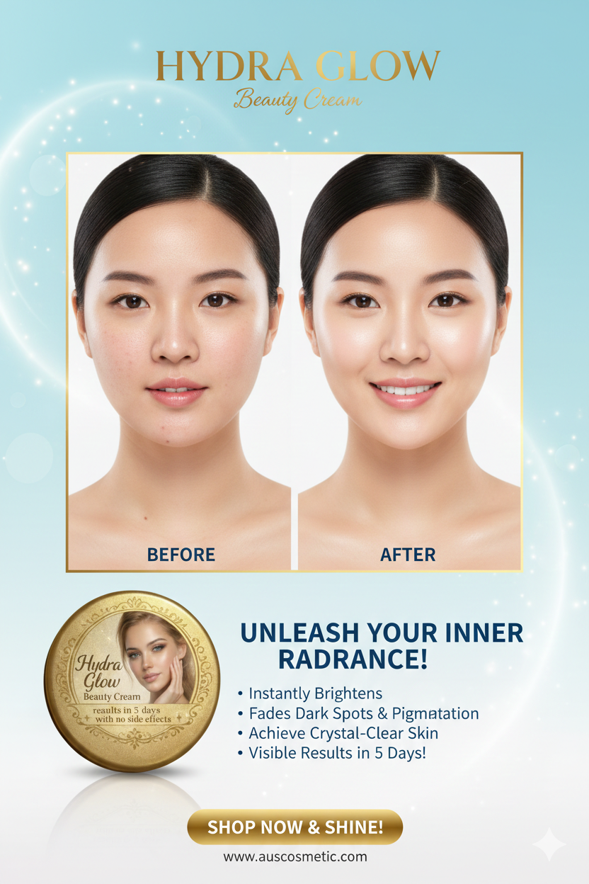 Hydra Glow whitening Cream - Hydra Glow Bridal formula cream for whitening - Image 2