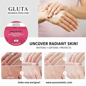 gluta bright hand foot cream